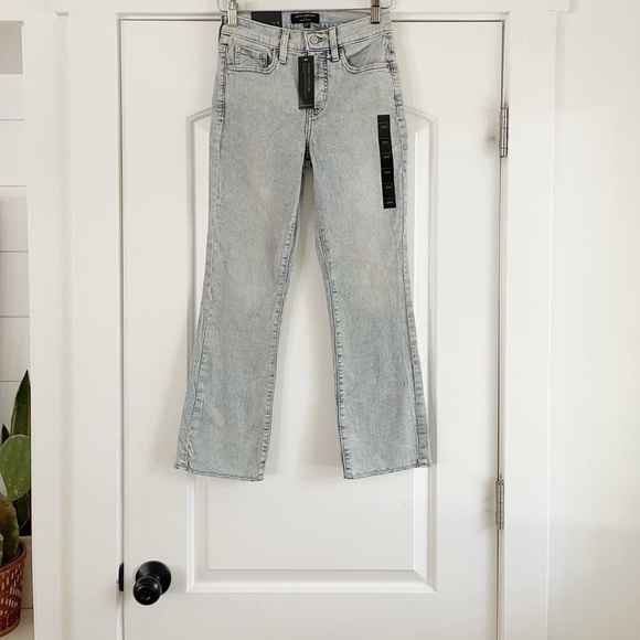 Banana Republic Cropped Bootcut Jean Light Wash - 25 - Picture 4 of 7